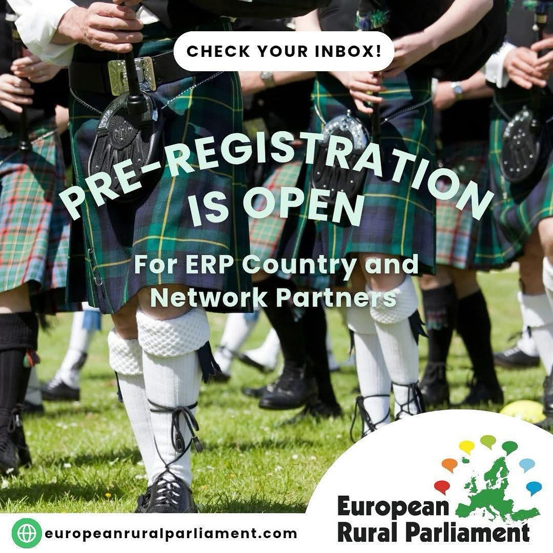 Final Call: Pre-Registration Closes Tomorrow for the 6th European Rural Parliament Gathering!