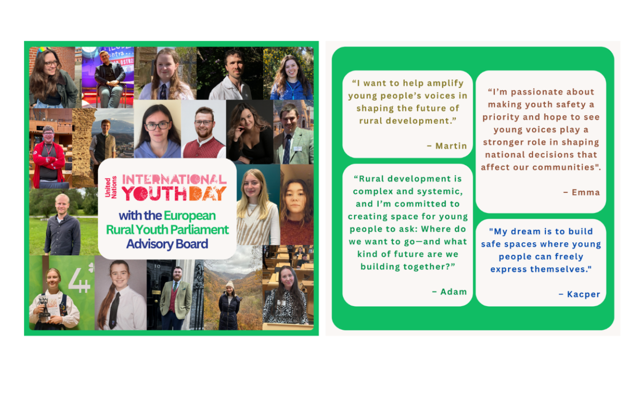 RURAL YOUTH VOICES FOR EUROPE – INTERNATIONAL DAY OF YOUTH