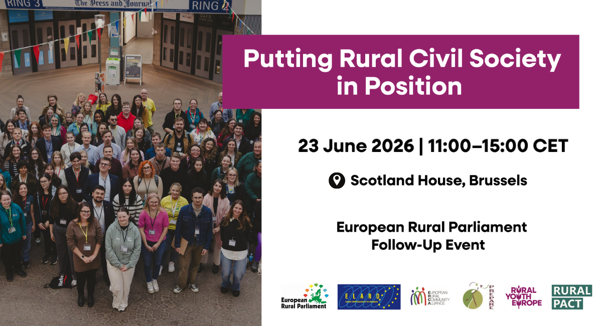 ERP Follow-Up Event to Strengthen the Rural Voice in Europe